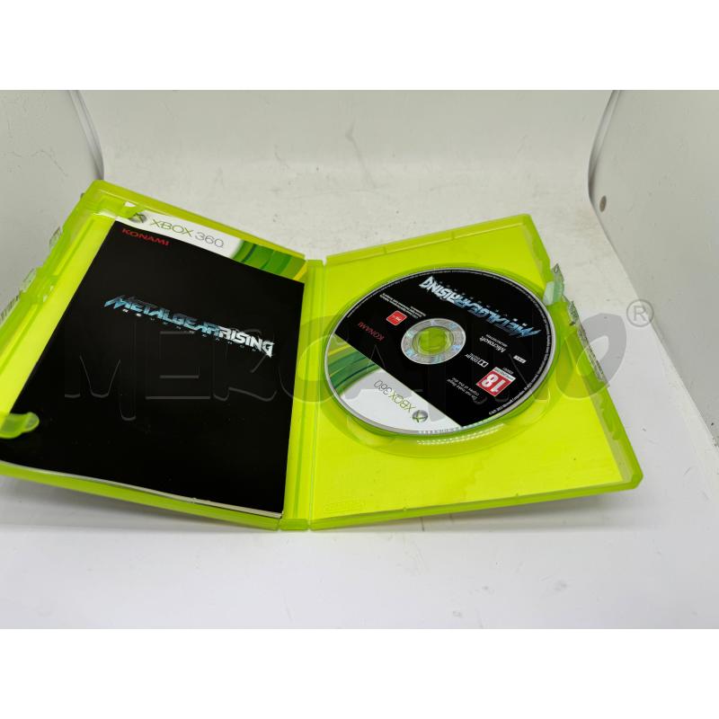 METALGEAR RISING VIDEO GIOCO XBOX360 | Mercatino dell'Usato Faenza 3