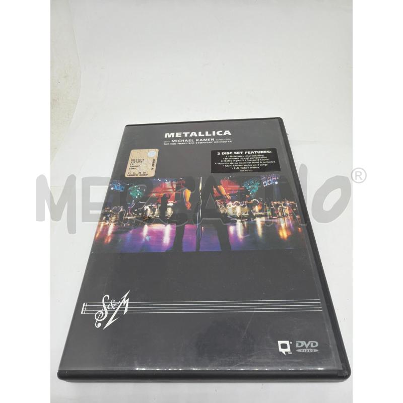 METALLICA 2 DVD S&M  | Mercatino dell'Usato Faenza 1