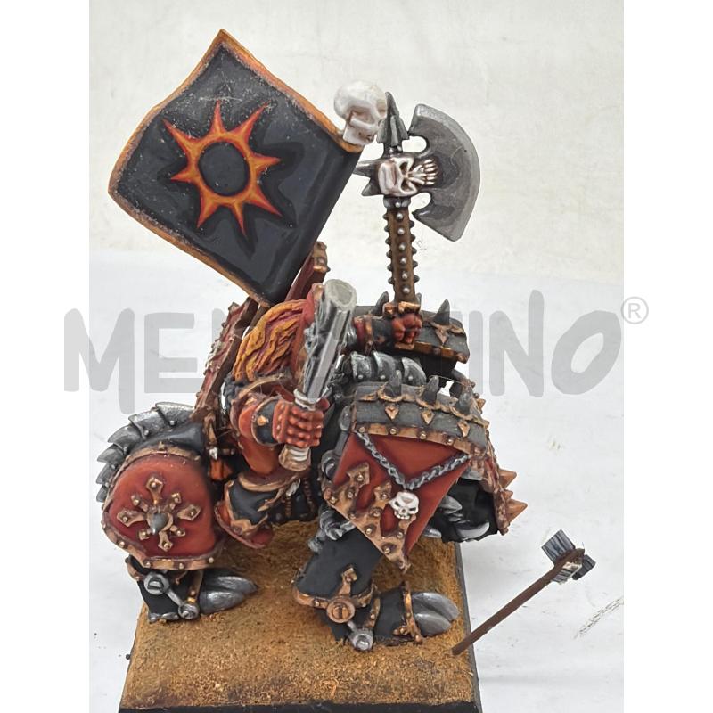 MINIATURA JUGGERNAUT OF KHORNE 2A ED CHAOS SPACE MARINES WARHAMMER 40K METALLO DIPINTO  | Mercatino dell'Usato Faenza 4