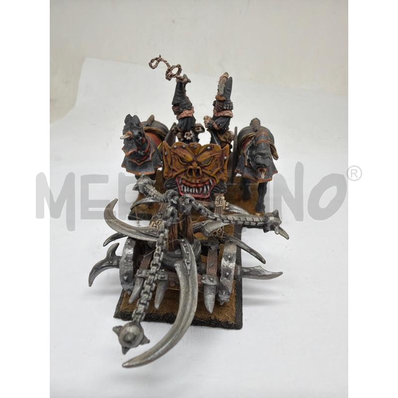 MINIATURA WARHAMMER CARRO DEL CHAOS DIPINTO  | Mercatino dell'Usato Faenza 2