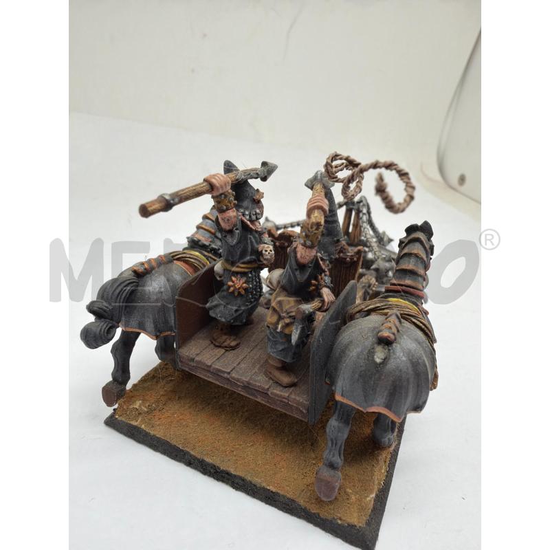 MINIATURA WARHAMMER CARRO DEL CHAOS DIPINTO  | Mercatino dell'Usato Faenza 5