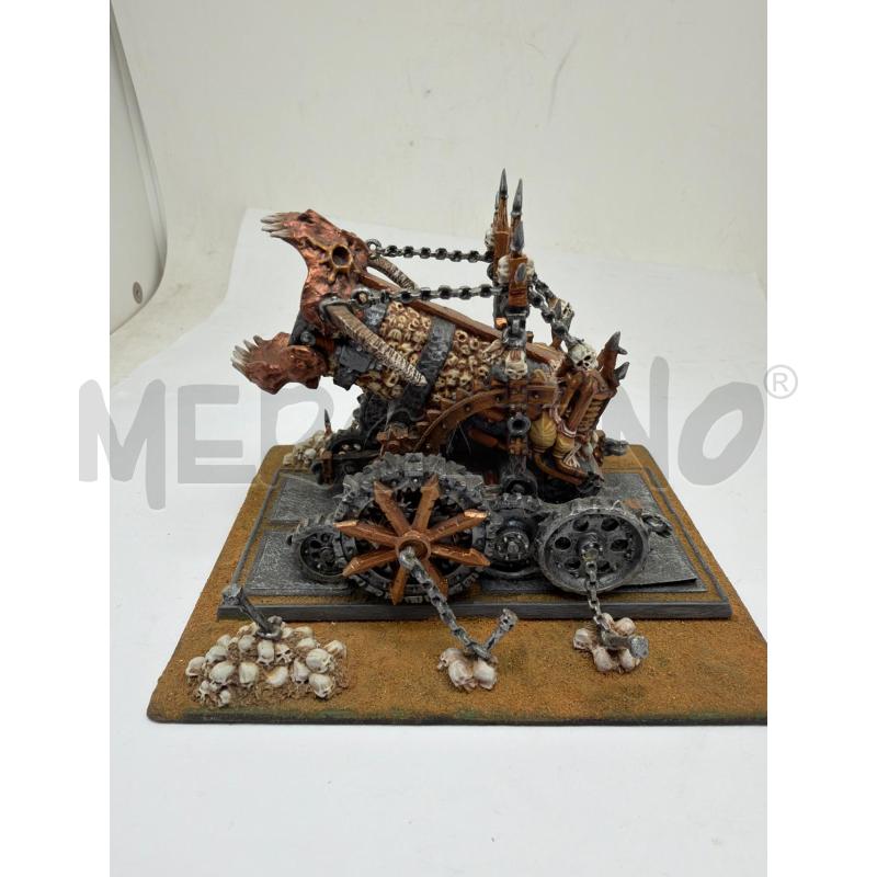 MINIATURA WARHAMMER HELLCANNON METALLO DIPINTO COLLEZIONE  | Mercatino dell'Usato Faenza 1