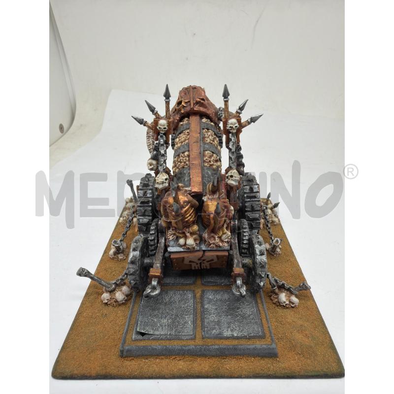 MINIATURA WARHAMMER HELLCANNON METALLO DIPINTO COLLEZIONE  | Mercatino dell'Usato Faenza 2