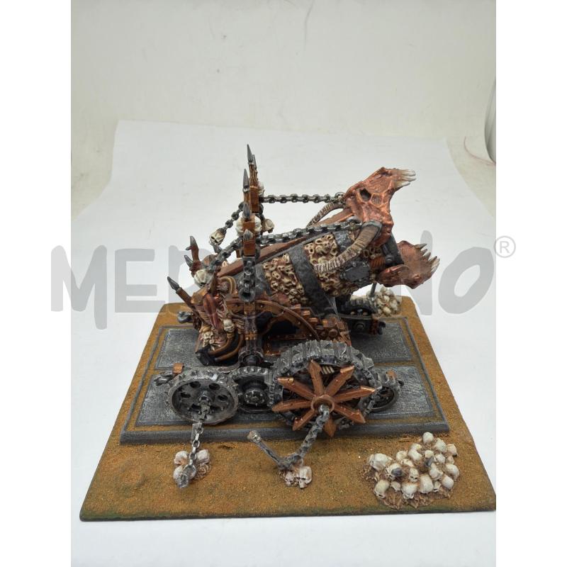 MINIATURA WARHAMMER HELLCANNON METALLO DIPINTO COLLEZIONE  | Mercatino dell'Usato Faenza 3