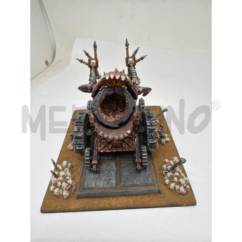 MINIATURA WARHAMMER HELLCANNON METALLO DIPINTO COLLEZIONE  | Mercatino dell'Usato Faenza 5