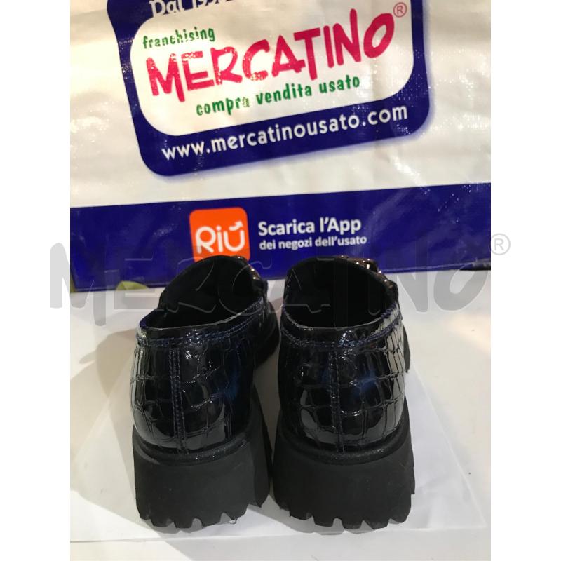 MOCASSINI DONNA ARA BLU STAMPA COCCO  | Mercatino dell'Usato Faenza 3