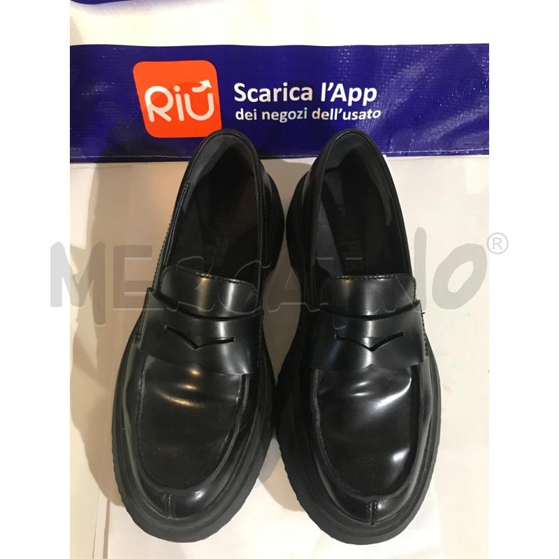 MOCASSINI DONNA CAMPER WALDEN NERO PELLE 35 CALZATA ABBONDANTE | Mercatino dell'Usato Faenza 2