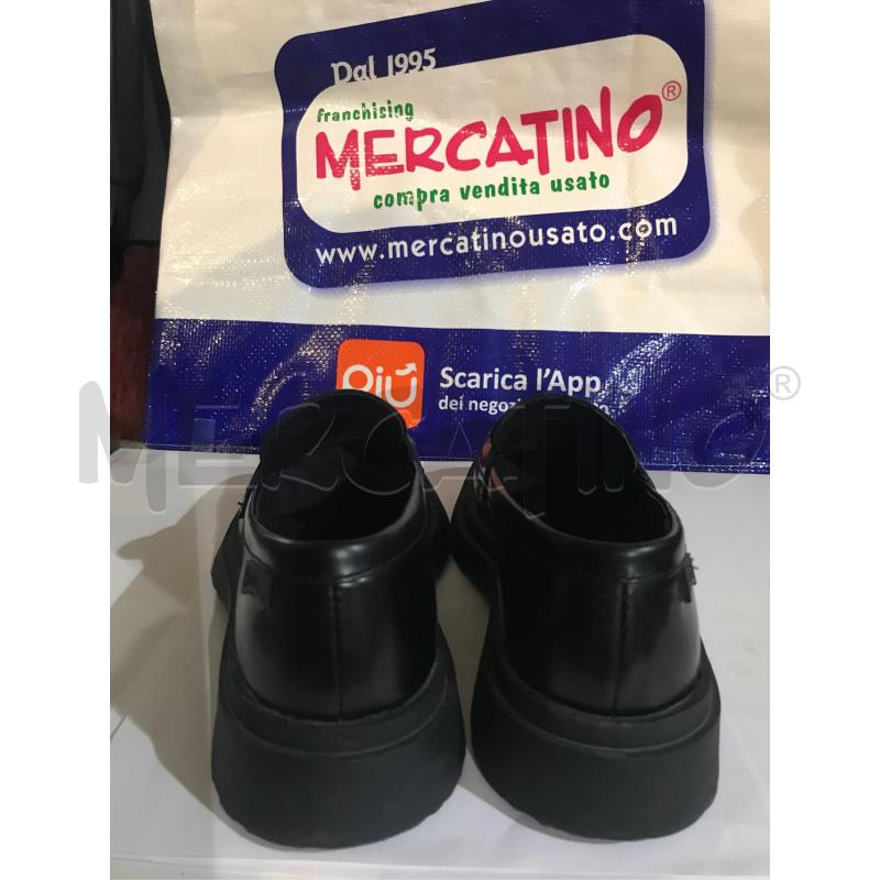 MOCASSINI DONNA CAMPER WALDEN NERO PELLE 35 CALZATA ABBONDANTE | Mercatino dell'Usato Faenza 3