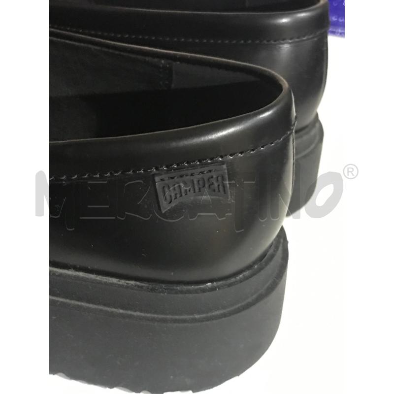 MOCASSINI DONNA CAMPER WALDEN NERO PELLE 35 CALZATA ABBONDANTE | Mercatino dell'Usato Faenza 4