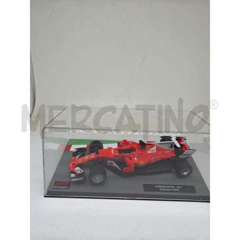 MODELLINO AUTO FERRARI 2017 SF70H S.VETTEL  | Mercatino dell'Usato Faenza 1