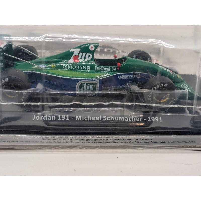 MODELLINO FORMULA 1 JORDAN 191 SCHUMACHER 1991 - LE GRANDI SIGILLATO | Mercatino dell'Usato Faenza 2