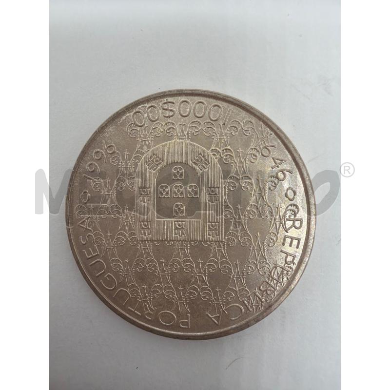 MOENTA PORTOGALLO PATRONA ARGENTO 1000 ESCUDO | Mercatino dell'Usato Faenza 3