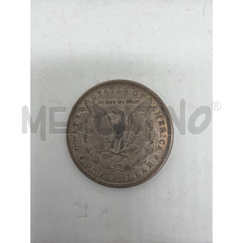 MONETA ARGENTO USA ONE DOLLAR MORGAN 1880 STATI UNITI  | Mercatino dell'Usato Faenza 4
