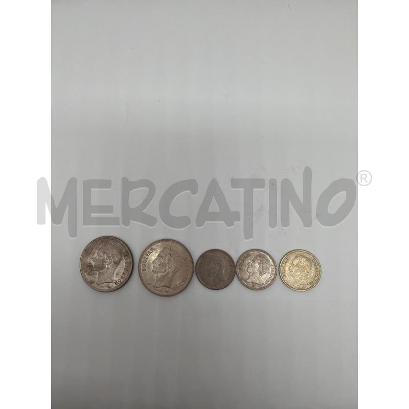 MONETE ARGENTO VENEZUELA COLLEZIONE NUMISMATICA  | Mercatino dell'Usato Faenza 1
