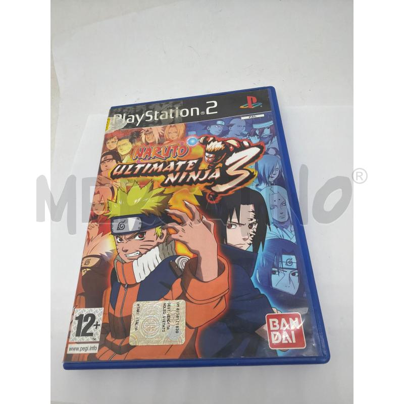 NARUTO ULTIMATE NINJA 3 - PLAYSTATION 2 VERSIONE ITALIANA PS2 | Mercatino dell'Usato Faenza 1