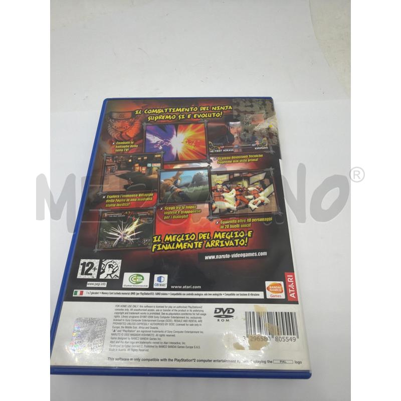 NARUTO ULTIMATE NINJA 3 - PLAYSTATION 2 VERSIONE ITALIANA PS2 | Mercatino dell'Usato Faenza 3