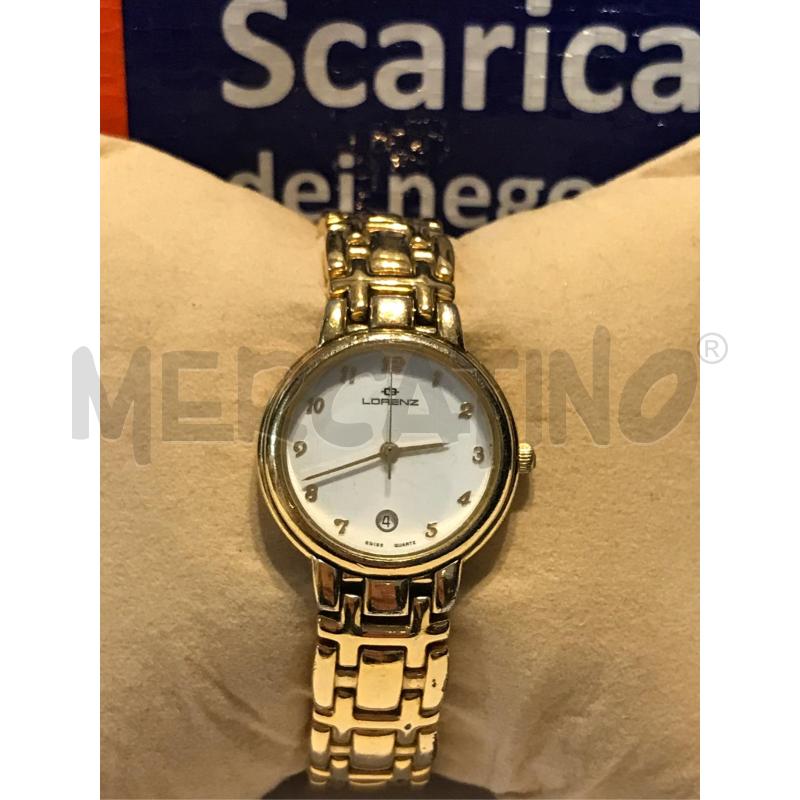 OROLOGIO LORENZ SWISS MADE DATARIO QUARZO PILA  | Mercatino dell'Usato Faenza 1