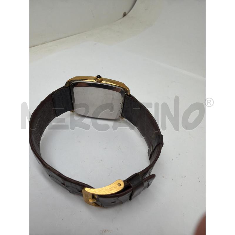OROLOGIO RARO LONGINES 729 - 4230 QUARTZ WATCH BROWN LEATHER BAND SWISS MADE | Mercatino dell'Usato Faenza 5