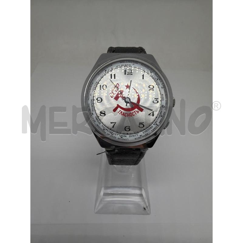 OROLOGIO RUSSO MECCANICO CCCP WORLD TIMER TIME  | Mercatino dell'Usato Faenza 1