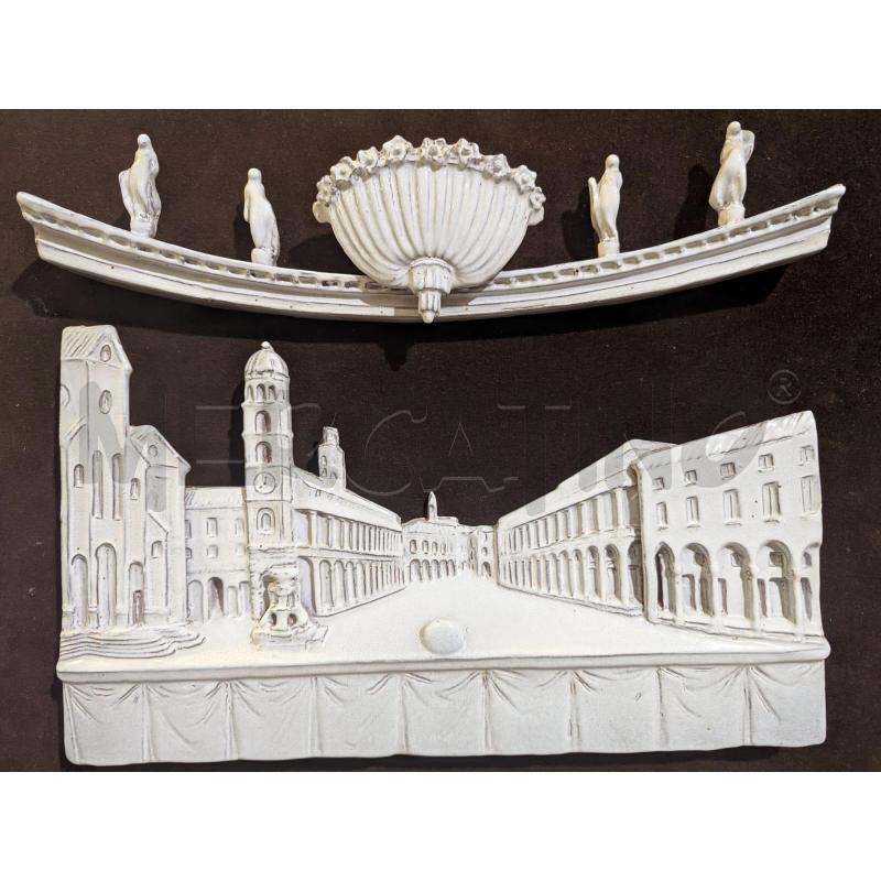 PANNELLO MATTEUCCI-MUKY FAENZA CERAMICA PIAZZA - 50X42CM | Mercatino dell'Usato Faenza 2