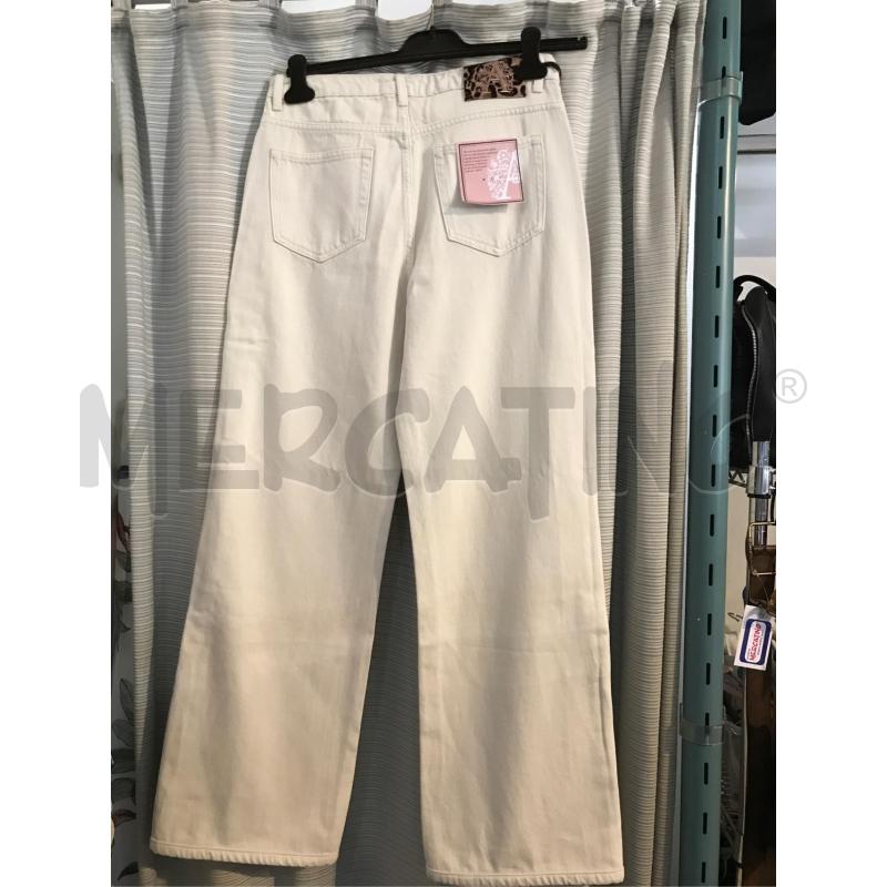 PANTALONE DONNA ALE COTONE BORDI PERLE  | Mercatino dell'Usato Faenza 3