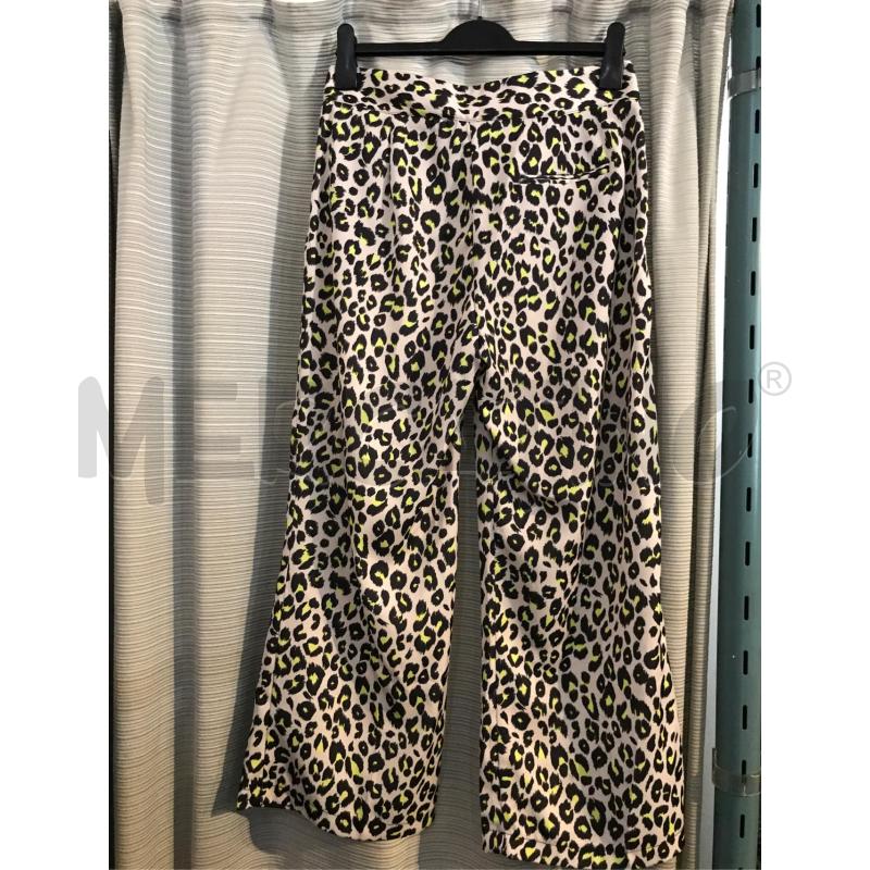 PANTALONE DONNA DIXIE LEOPARDATO ROSA GIALLO NERO | Mercatino dell'Usato Faenza 2