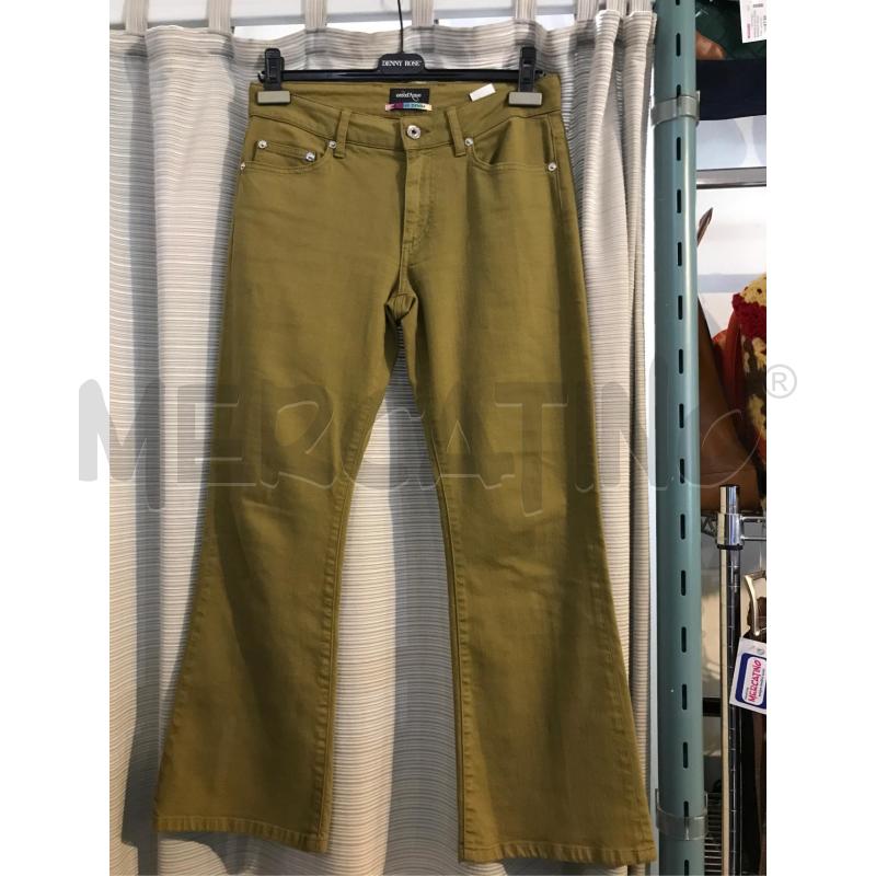 PANTALONE DONNA OTTOD'AME TROMBETTA VERDE OLIVA 40/42 | Mercatino dell'Usato Faenza 1