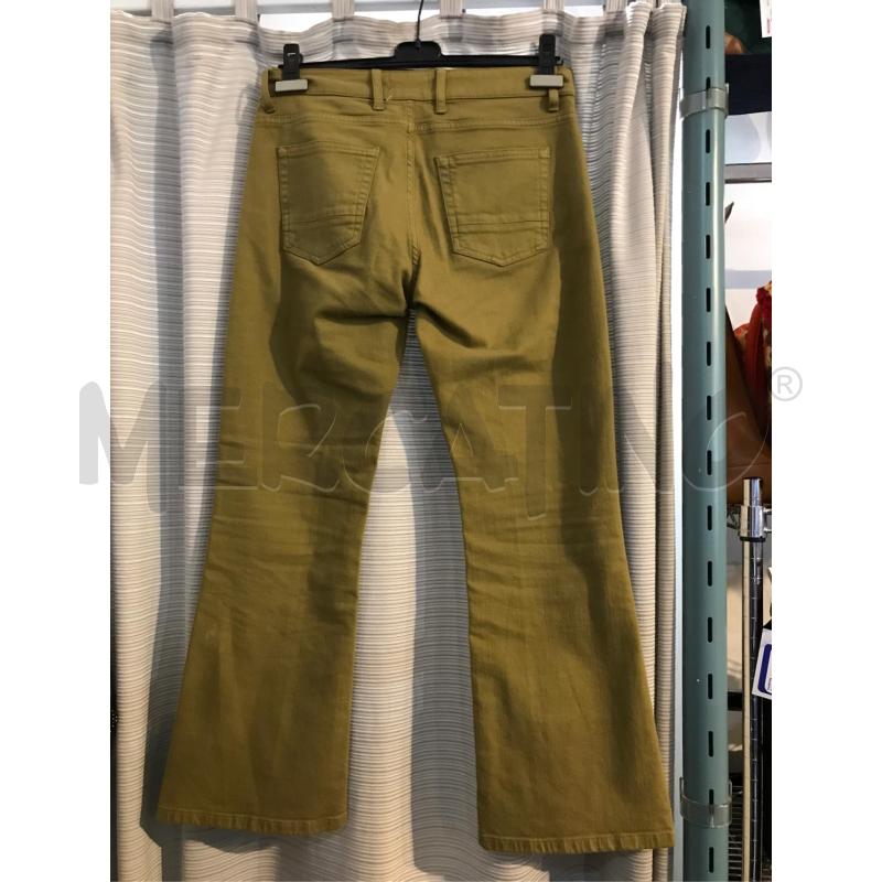 PANTALONE DONNA OTTOD'AME TROMBETTA VERDE OLIVA 40/42 | Mercatino dell'Usato Faenza 3