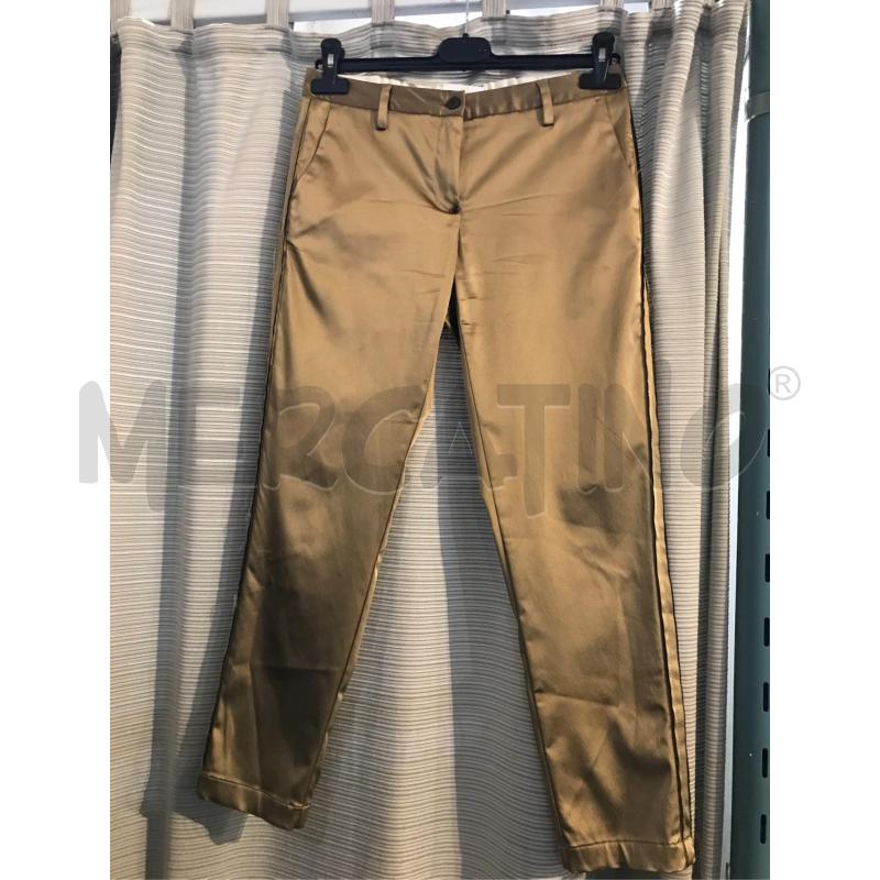 PANTALONE DONNA WHITE SAND BRONZO TG 40 | Mercatino dell'Usato Faenza 1