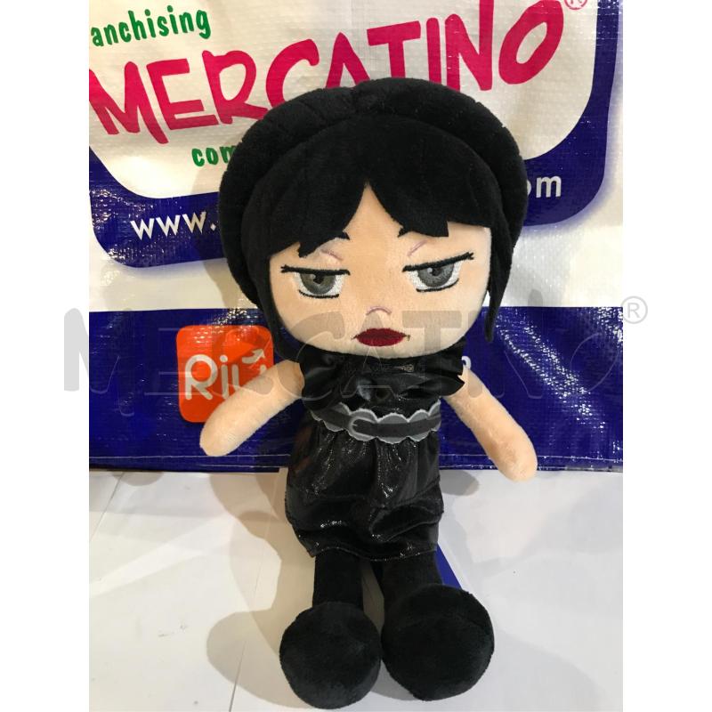 PELUCHE WEDNESDAY MERCOLEDI ADDAMS CM 32  | Mercatino dell'Usato Faenza 1