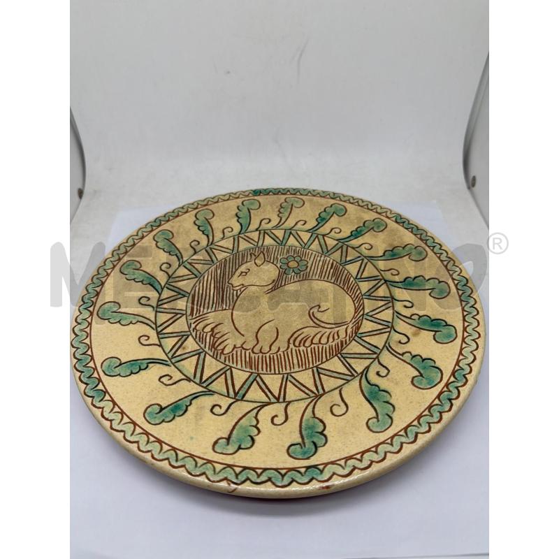 PIATTO CERAMICA FAENZA  | Mercatino dell'Usato Faenza 1