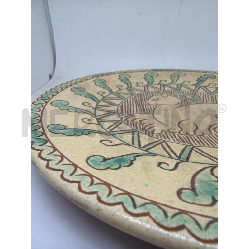PIATTO CERAMICA FAENZA  | Mercatino dell'Usato Faenza 3