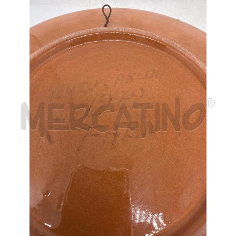PIATTO CERAMICA FAENZA  | Mercatino dell'Usato Faenza 4