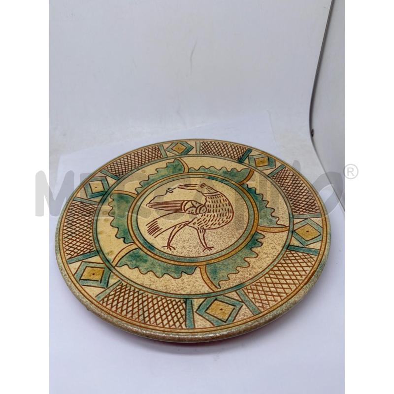 PIATTO CERAMICA FAENZA E.CARLINI FAENZA  | Mercatino dell'Usato Faenza 1
