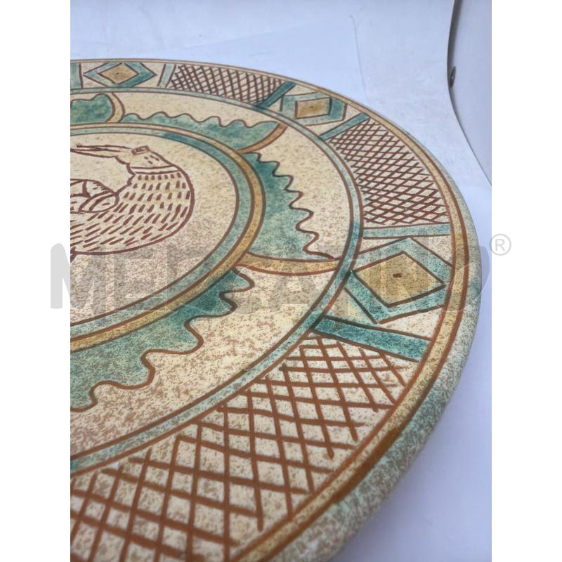 PIATTO CERAMICA FAENZA E.CARLINI FAENZA  | Mercatino dell'Usato Faenza 2
