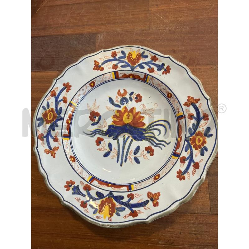 PIATTO CERAMICA FAENZA PER TIFFANY & CO  | Mercatino dell'Usato Faenza 1