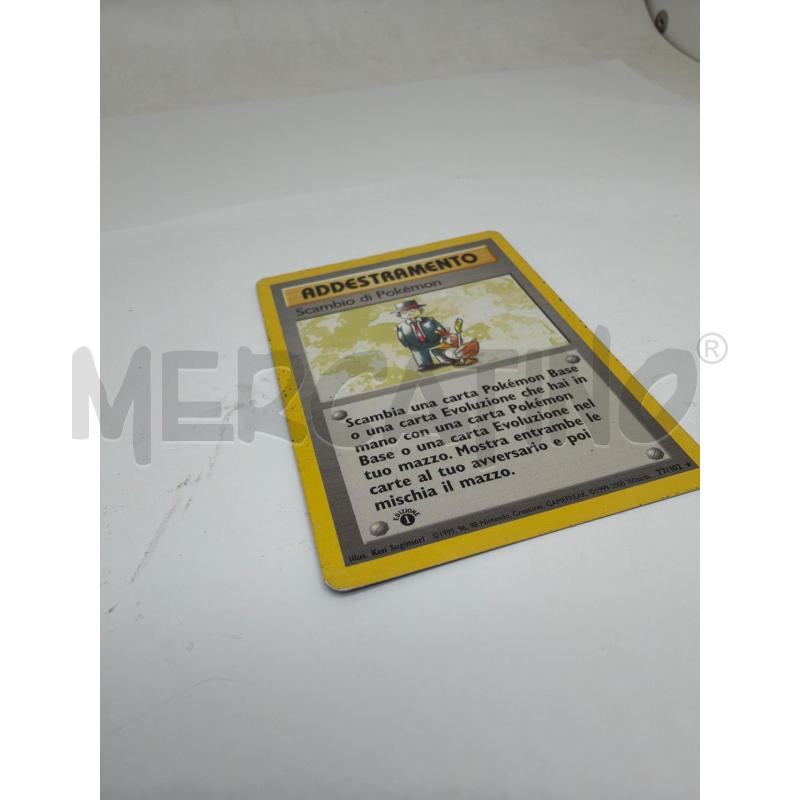 POKÉMON RARA SCAMBIO DI POKÉMON 77/102 SET BASE ITALIANO POKEMON | Mercatino dell'Usato Faenza 3