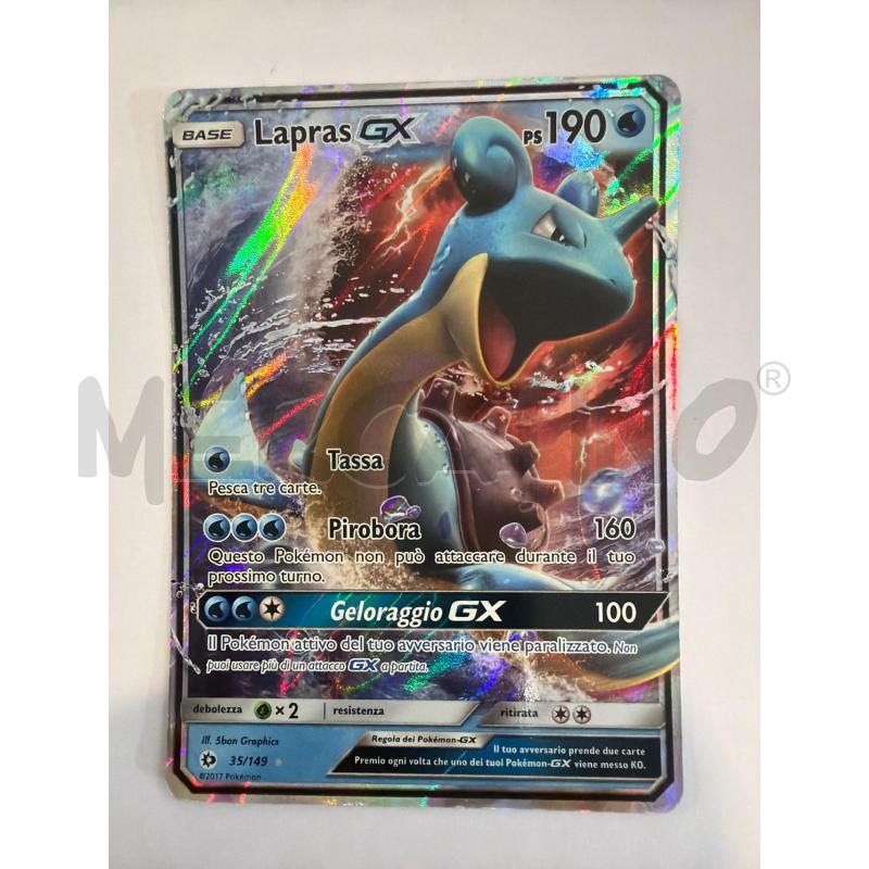 POKEMON - SOLE E LUNA - LAPRAS GX - 35/149 - ITALIANO | Mercatino dell'Usato Faenza 1