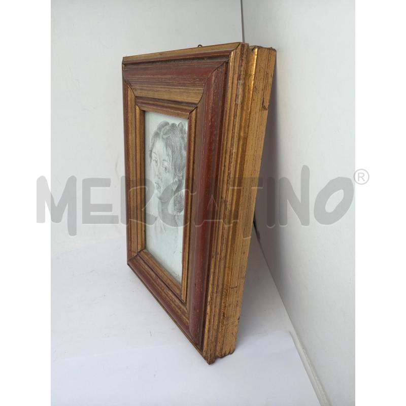 QUADRETTO CORNICE LEGNO  | Mercatino dell'Usato Faenza 3