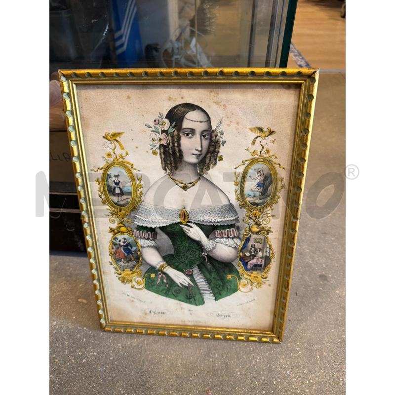 QUADRETTO STAMPA D'EPOCACOLLEZIONE ARREDO | Mercatino dell'Usato Faenza 1