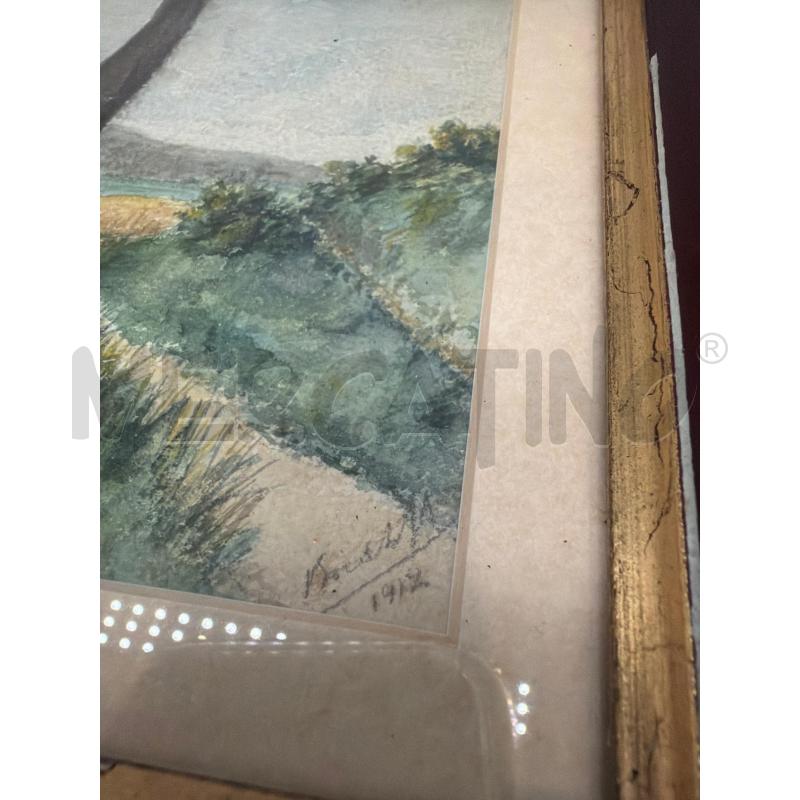 QUADRETTO VECCHIO ARREDO PAESAGGIO  | Mercatino dell'Usato Faenza 2