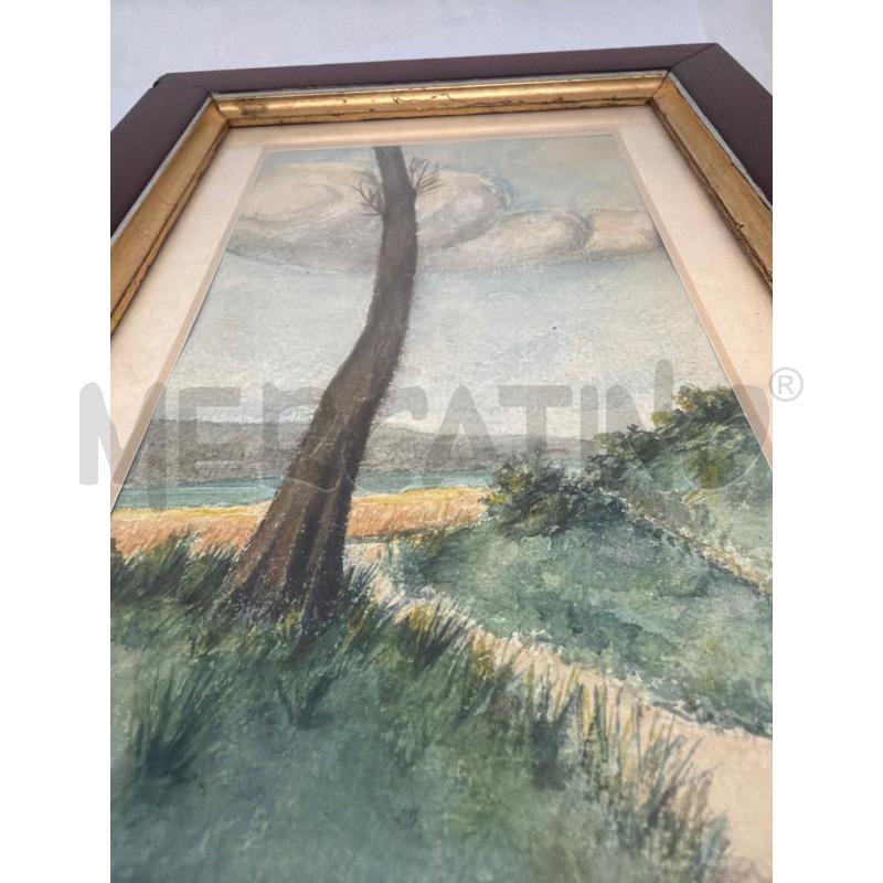 QUADRETTO VECCHIO ARREDO PAESAGGIO  | Mercatino dell'Usato Faenza 3