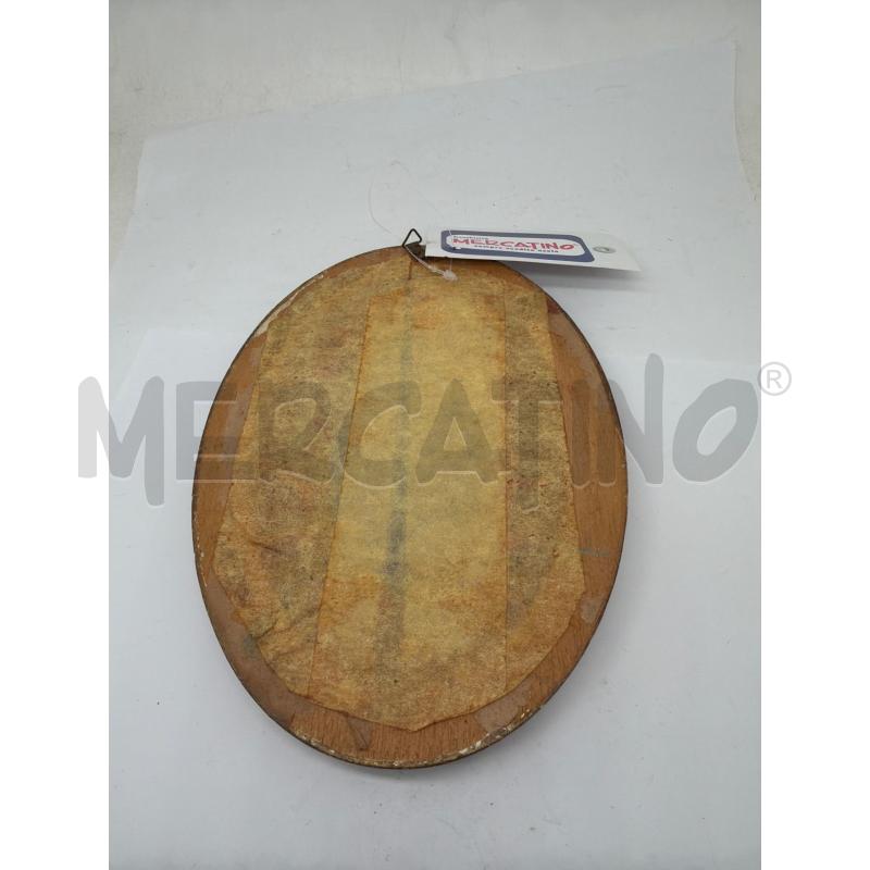 QUADRETTO VECCHIO CORNICE OVALE | Mercatino dell'Usato Faenza 3