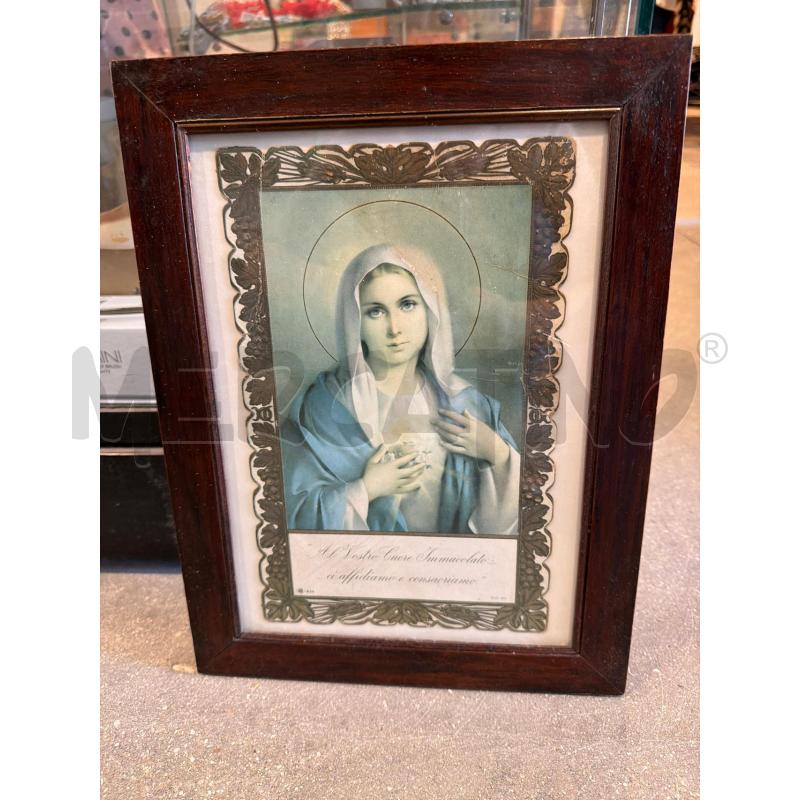 QUADRETTO VECCHIO IMMAGINE SACRA  | Mercatino dell'Usato Faenza 2