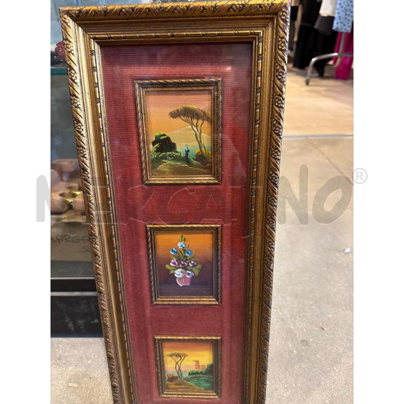 QUADRO 3 DIPINTI ARREDO | Mercatino dell'Usato Faenza 2