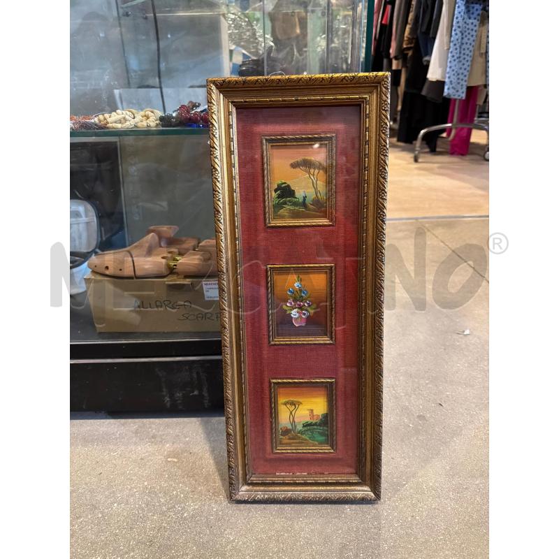 QUADRO 3 DIPINTI ARREDO | Mercatino dell'Usato Faenza 3