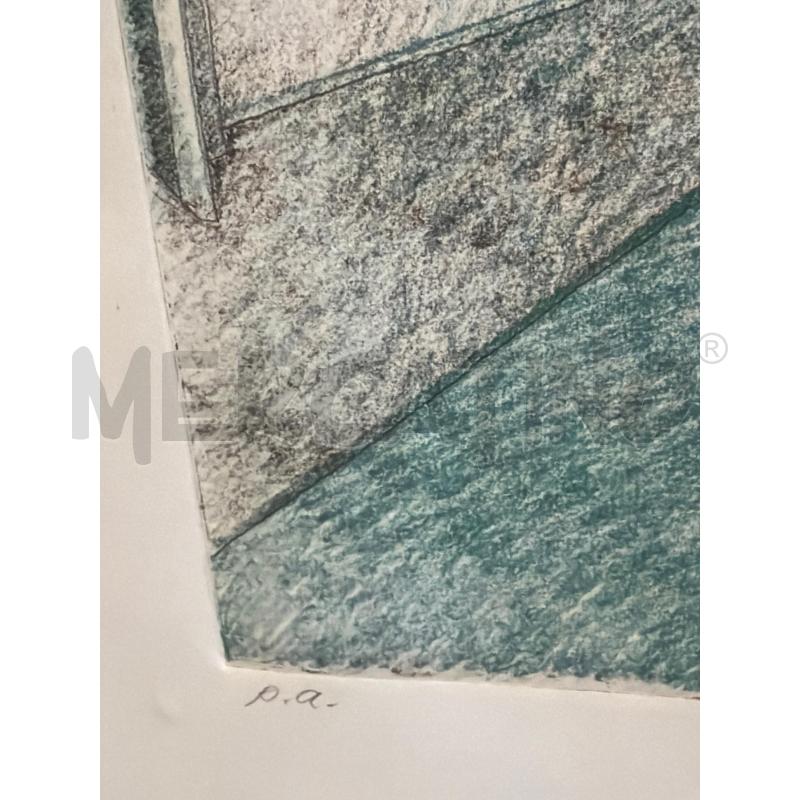 QUADRO ACQUAFORTE ALESSIO PATERNESI 1983 - FIORI  | Mercatino dell'Usato Faenza 4