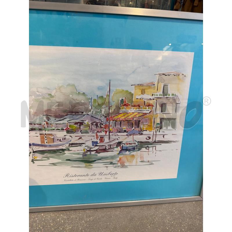 QUADRO ARREDO RISTORANTE DA UMBERTO LAGO GARDA  | Mercatino dell'Usato Faenza 2