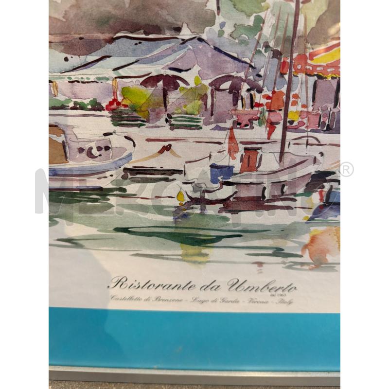 QUADRO ARREDO RISTORANTE DA UMBERTO LAGO GARDA  | Mercatino dell'Usato Faenza 3