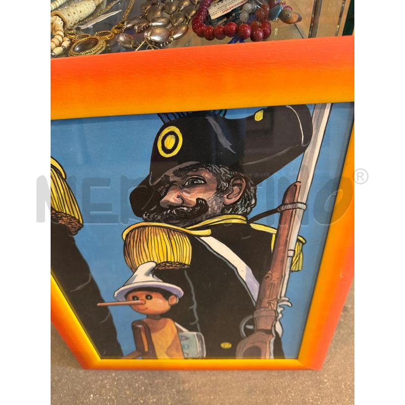 QUADRO ARREDO STAMPA CORNICE ARANCIO | Mercatino dell'Usato Faenza 2